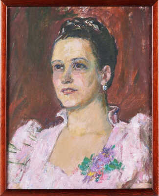 Аристова Ирина Фёдоровна. Портрет певицы Давыдовой Веры Александровны